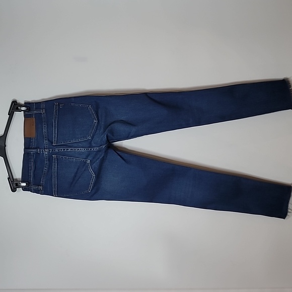 Madewell 9" High-rise Skinny Jeans with Frayed Hem - Picture 5 of 12
